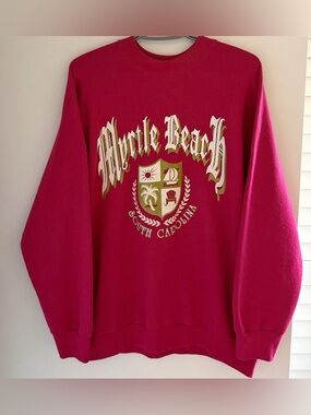 Vintage Myrtle Beach Graphic Sweatshirt XL